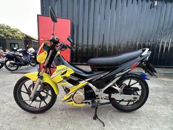 ขายสด Suzuki Raider 150Rcc. สีเหลือง-ดำ